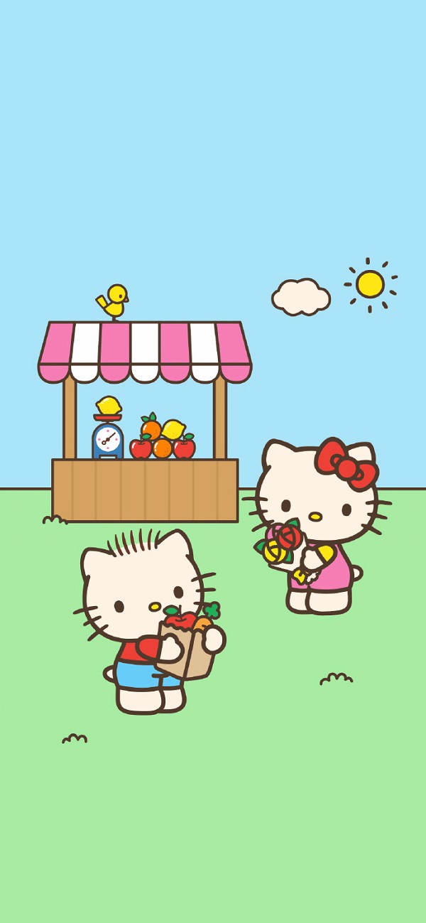 Hình nền Hello Kitty đáng yêu 4