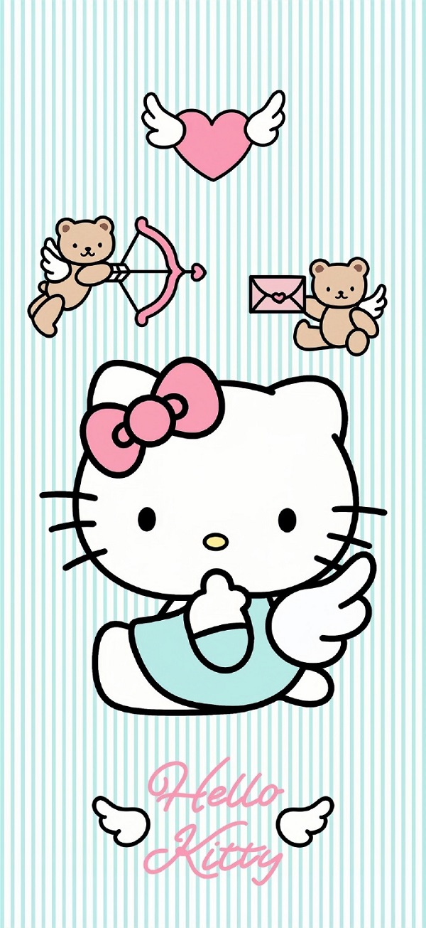 Hình nền Hello Kitty đáng yêu 3