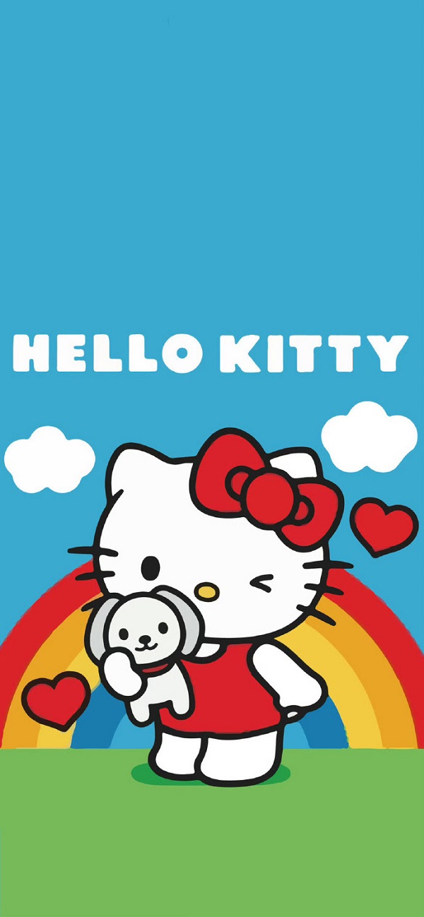 Hình nền Hello Kitty cho iphone 9