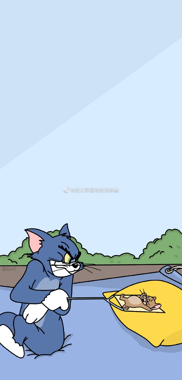 Hình nền Tom and Jerry cute 24