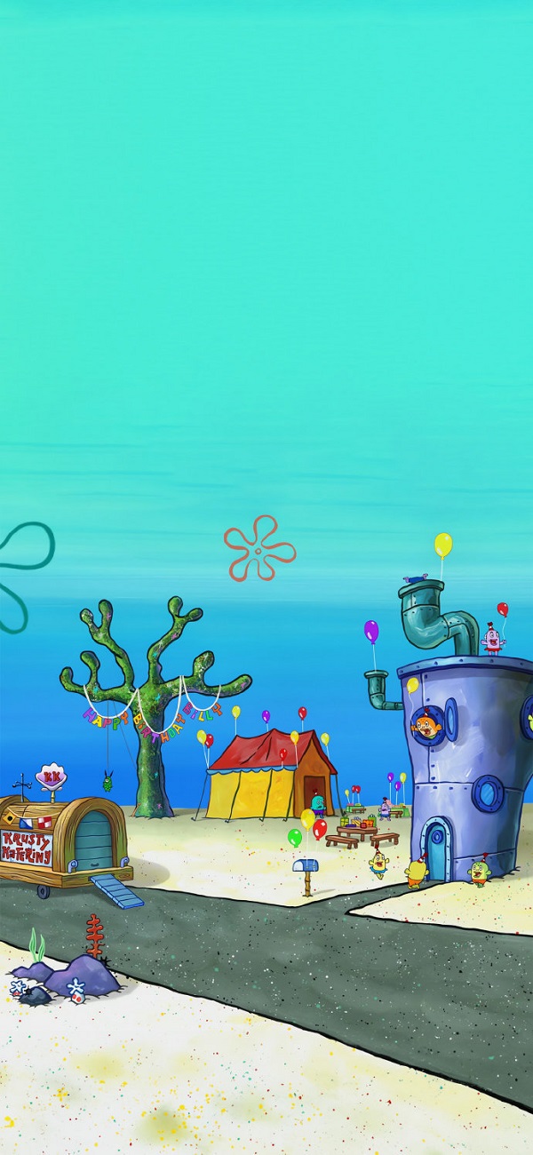 Hình nền điện thoại SpongeBob 2