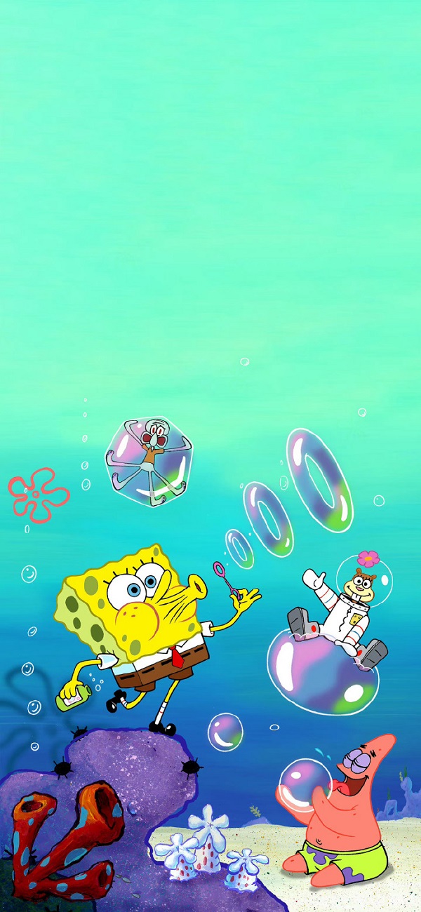 Hình nền điện thoại SpongeBob 12