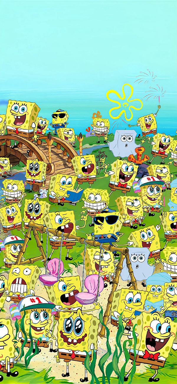 Hình nền điện thoại SpongeBob 1