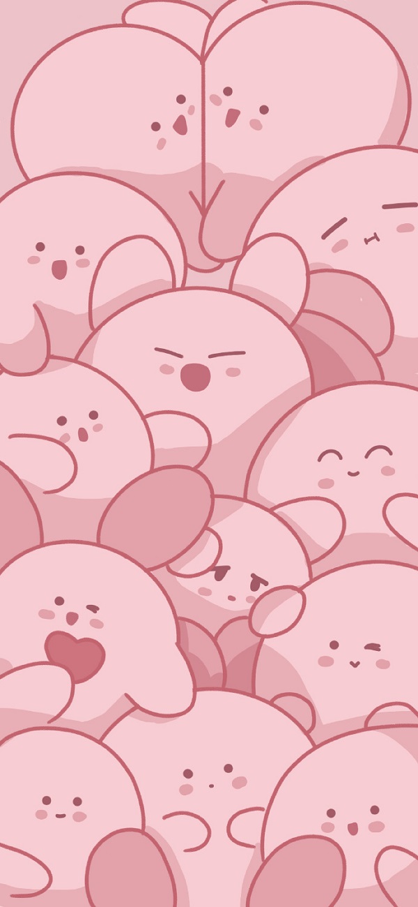 Hình nền Kirby cute, dễ thương 4