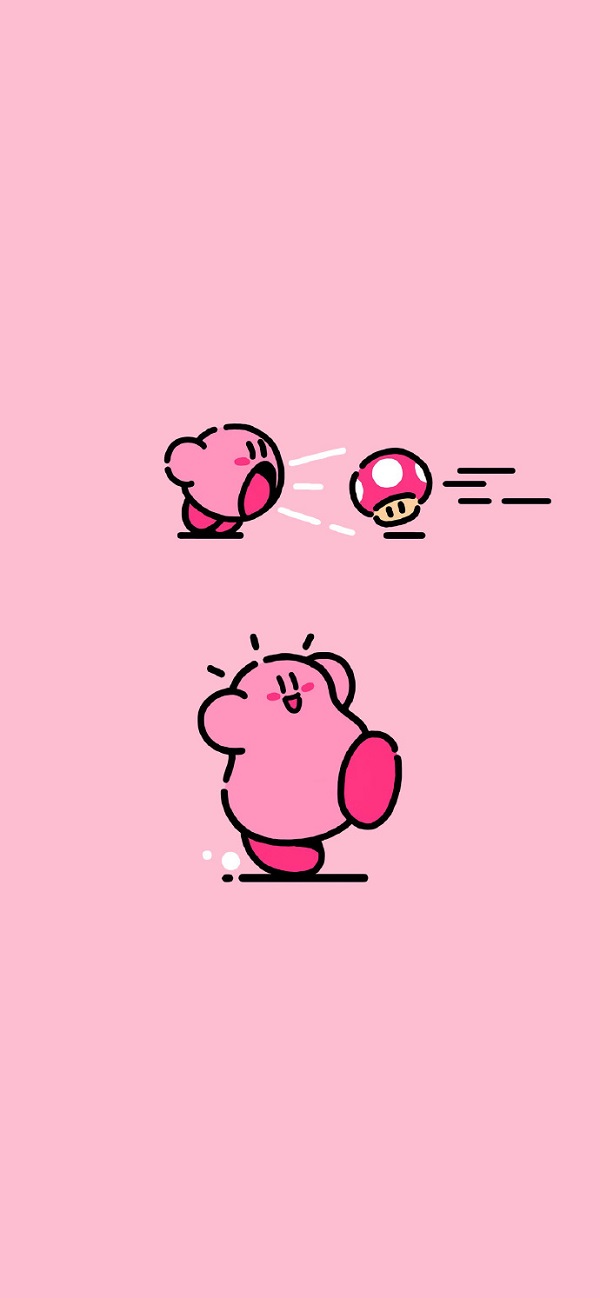 Hình nền Kirby cute, dễ thương 15