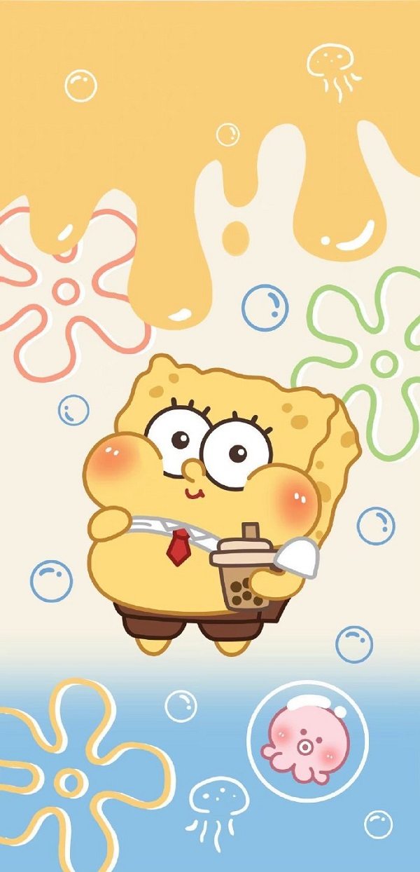 Hình nền bọt biển vui nhộn SpongeBob  5