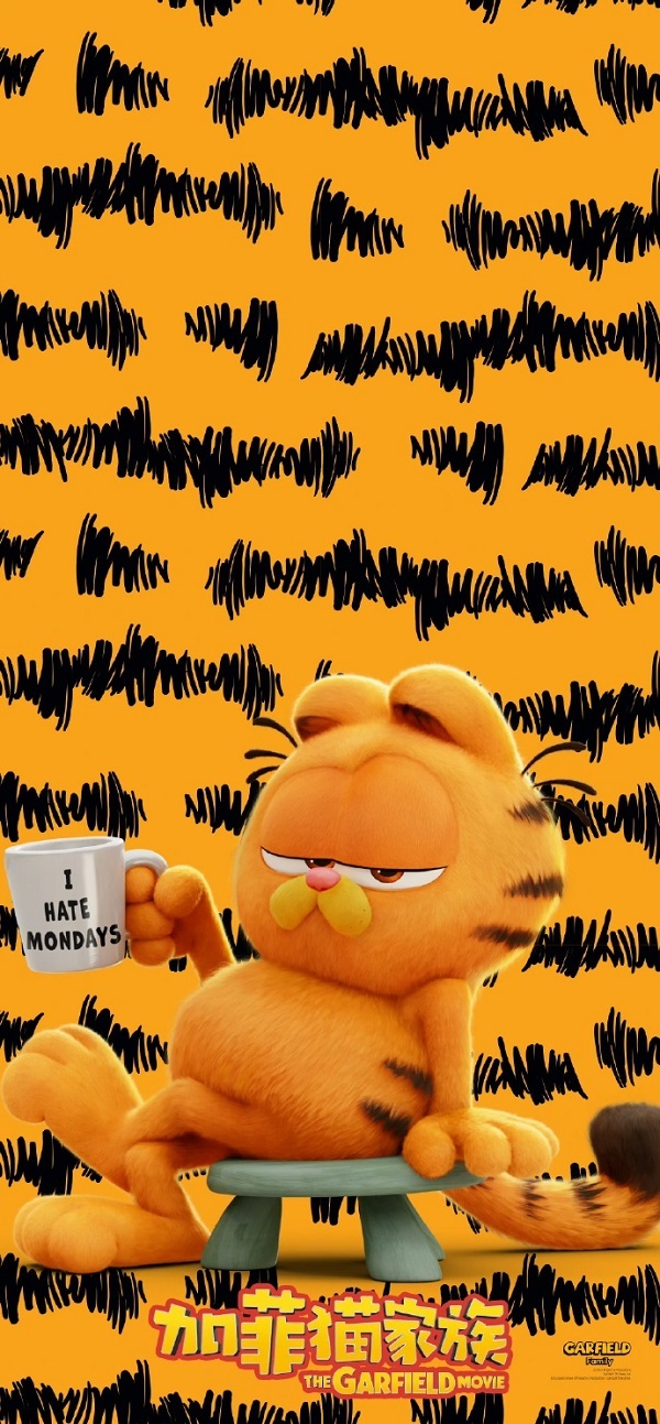 Hình nền Garfield dễ thương cho điện thoại 18