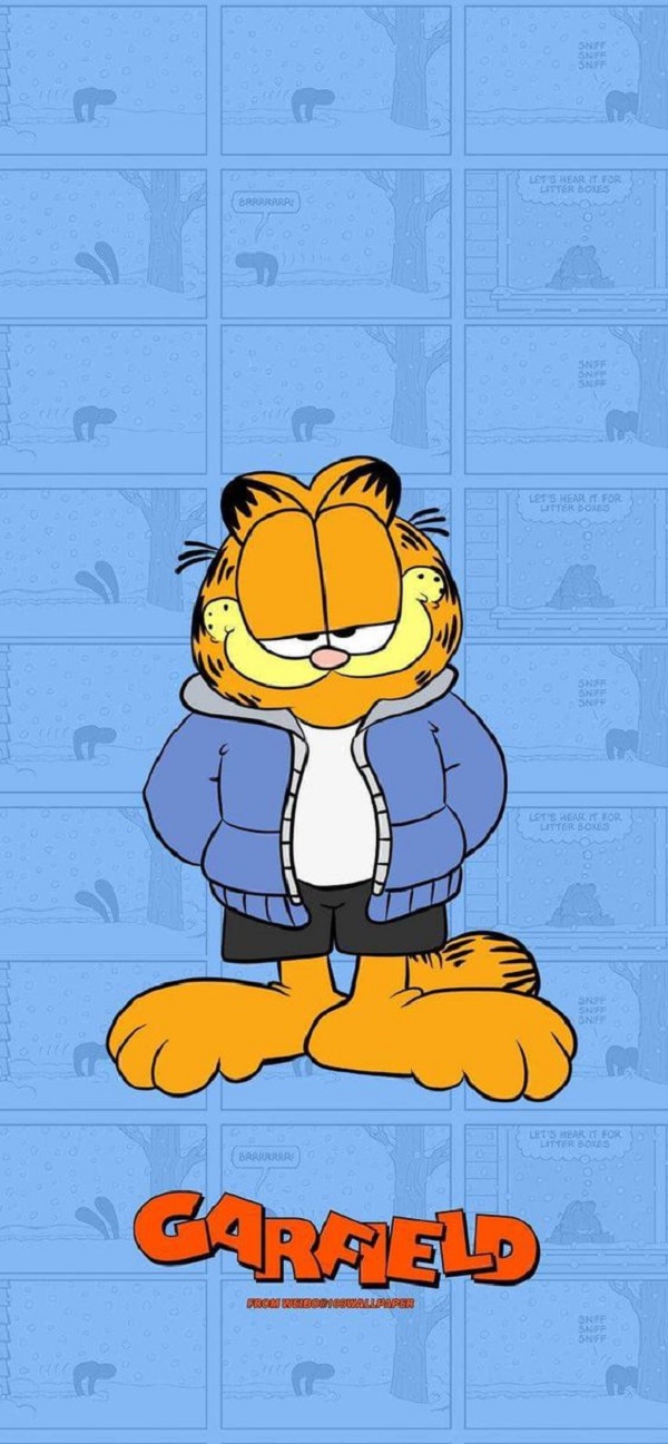 Hình nền Garfield dễ thương cho điện thoại 2