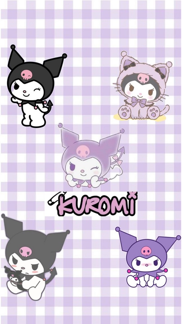 Hình nền Kuromi cute cho điện thoại 8