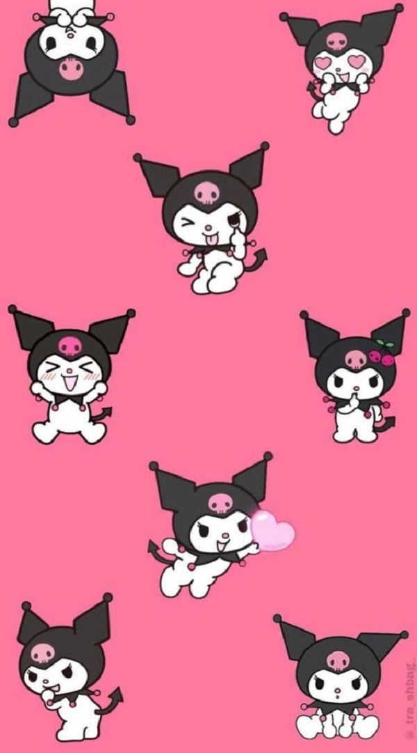 Hình nền Kuromi cute cho điện thoại 1