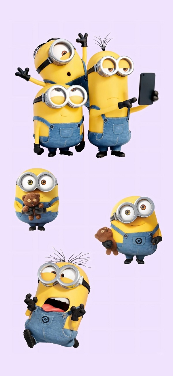 Hình nền minions dễ thương cho điện thoại 1