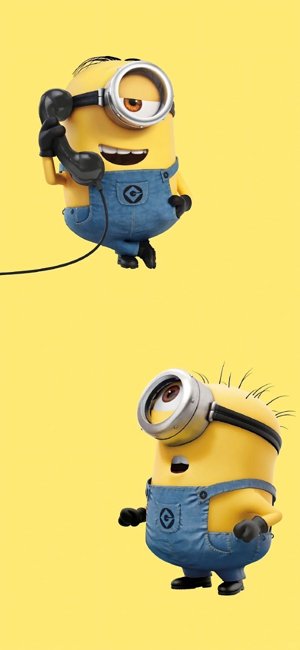 Hình nền minions dễ thương cho điện thoại 4