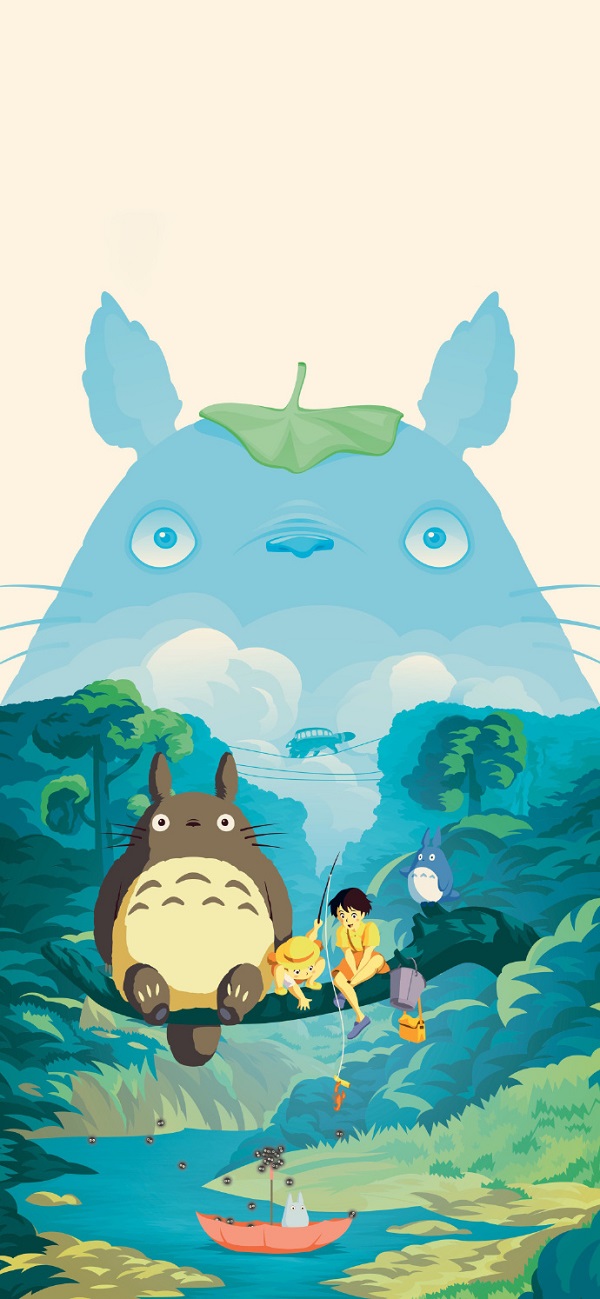 Hình nền Totoro dễ thương mới nhất 5