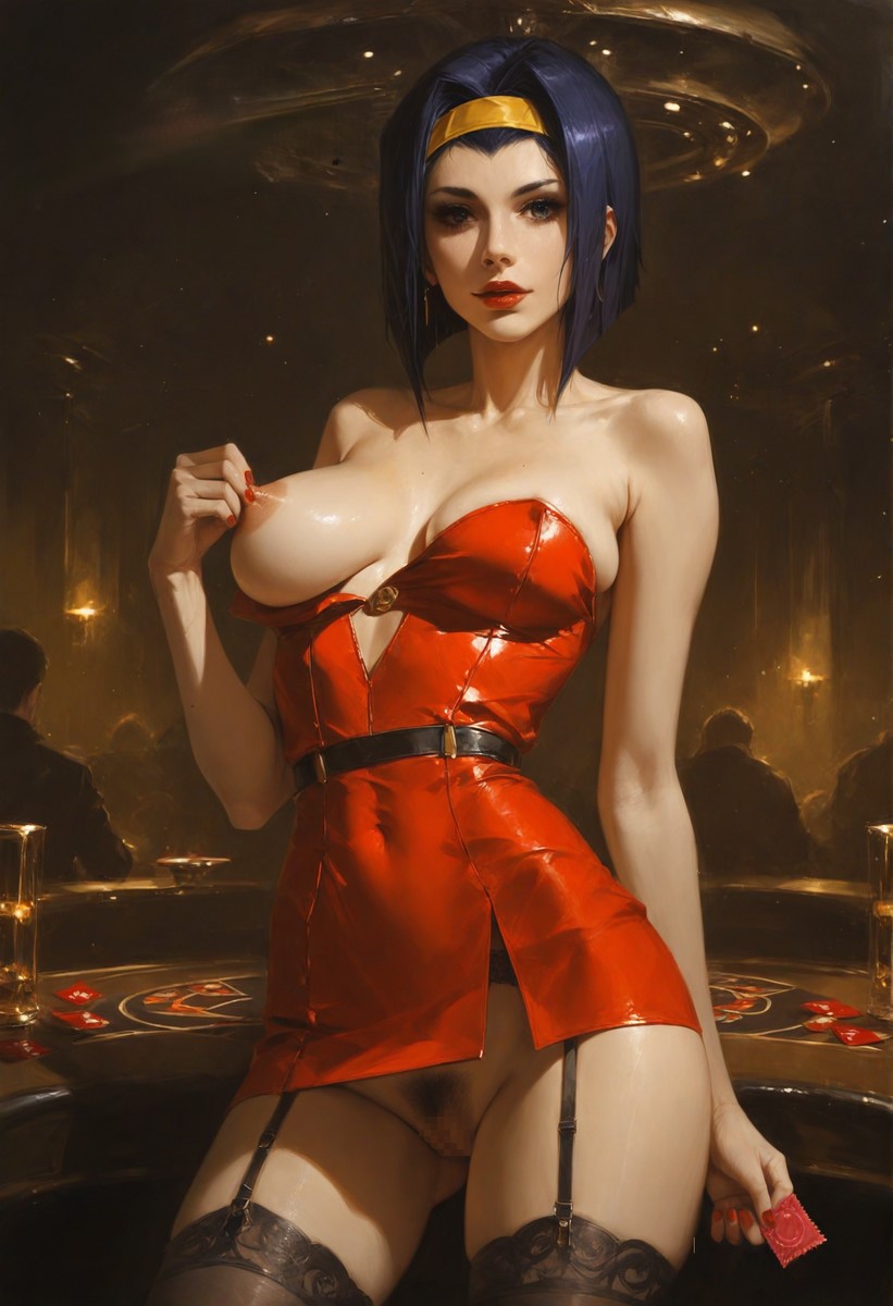 Ảnh Faye Valentine vú to hentai 10