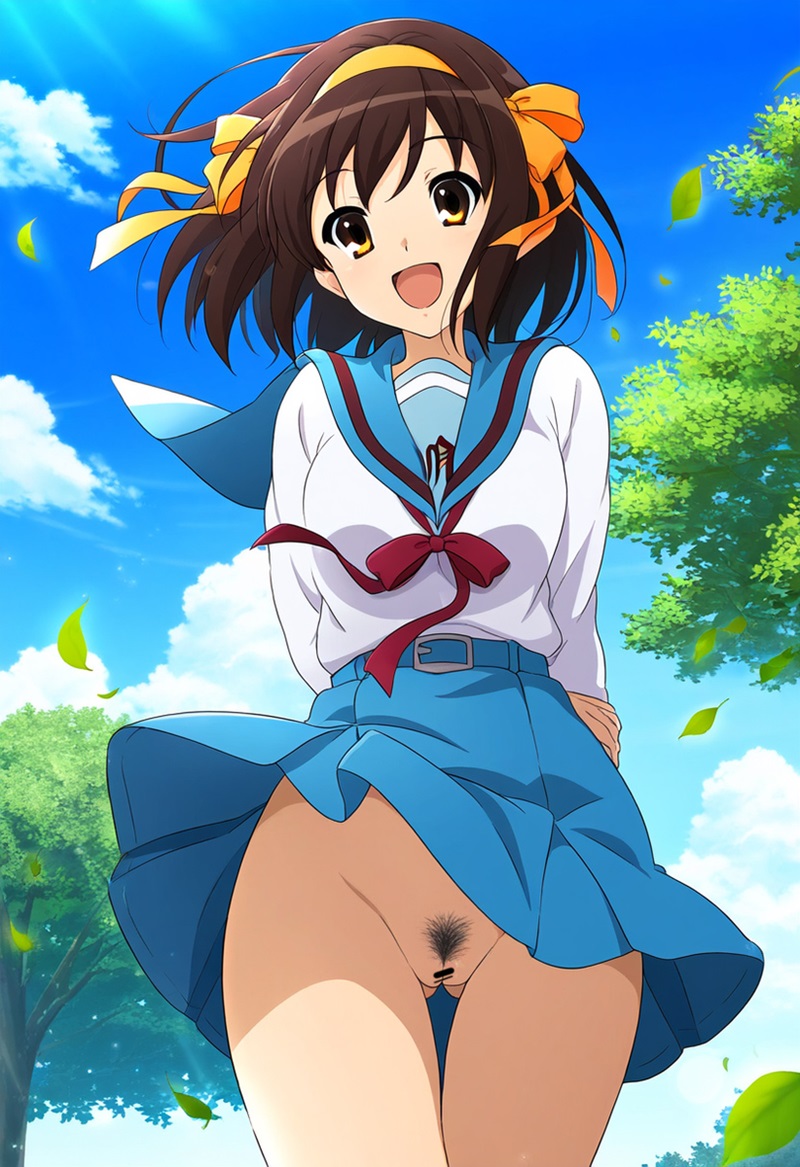 Ảnh Haruhi Suzumiya hentai 2