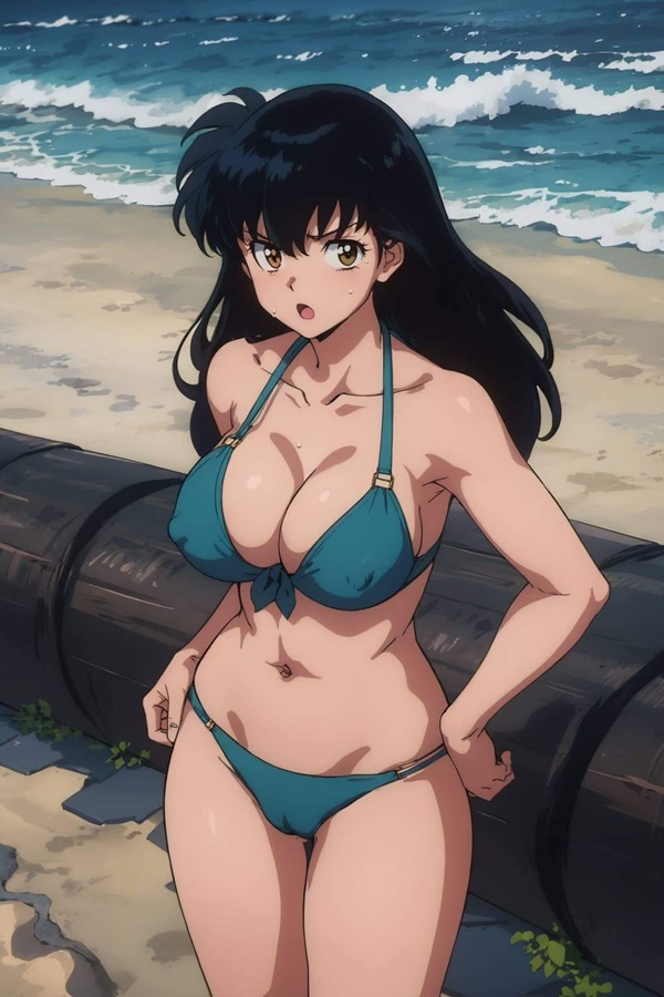 Ảnh Kagome Higurashi bikini 7