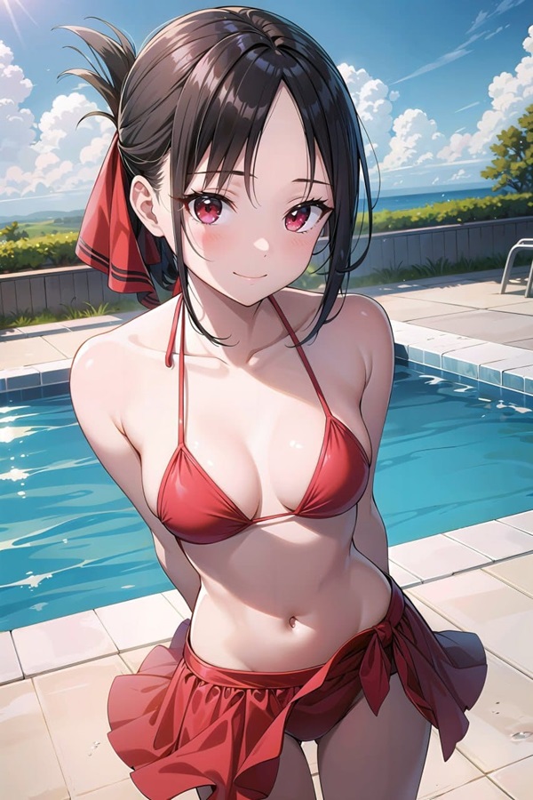 Ảnh Kaguya Shinomiya bikini 2