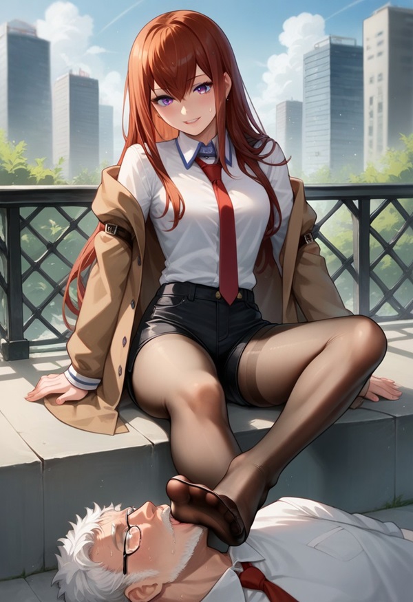 Ảnh Kurisu Makise hentai 2