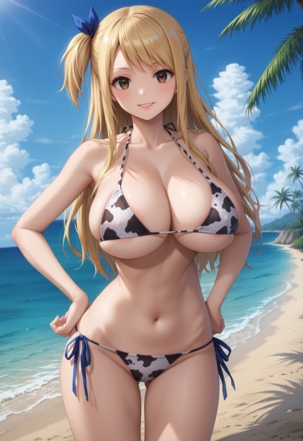 Ảnh Lucy Heartfilia bikini 10