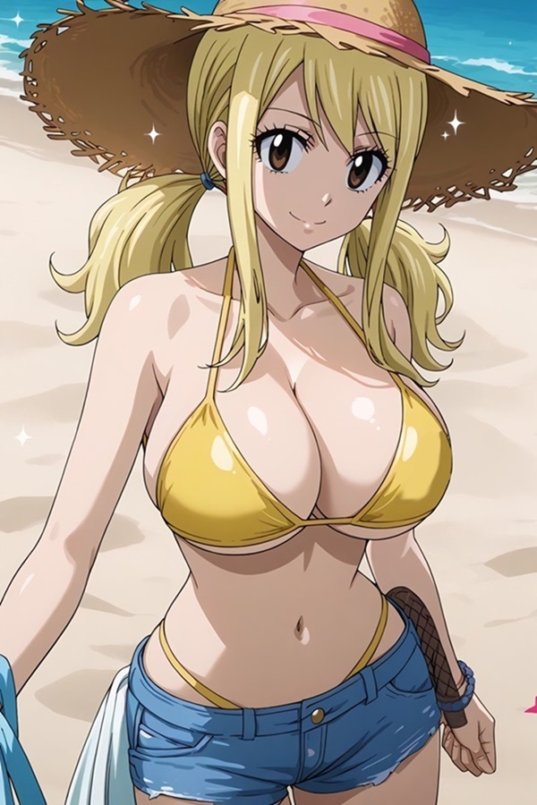 Ảnh Lucy Heartfilia bikini 5