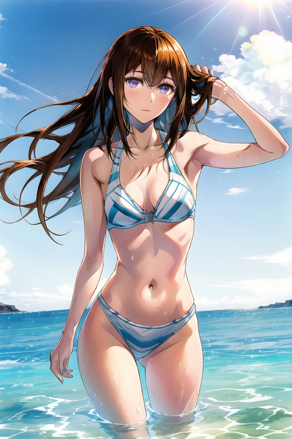 Ảnh Makise Kurisu bikini 11