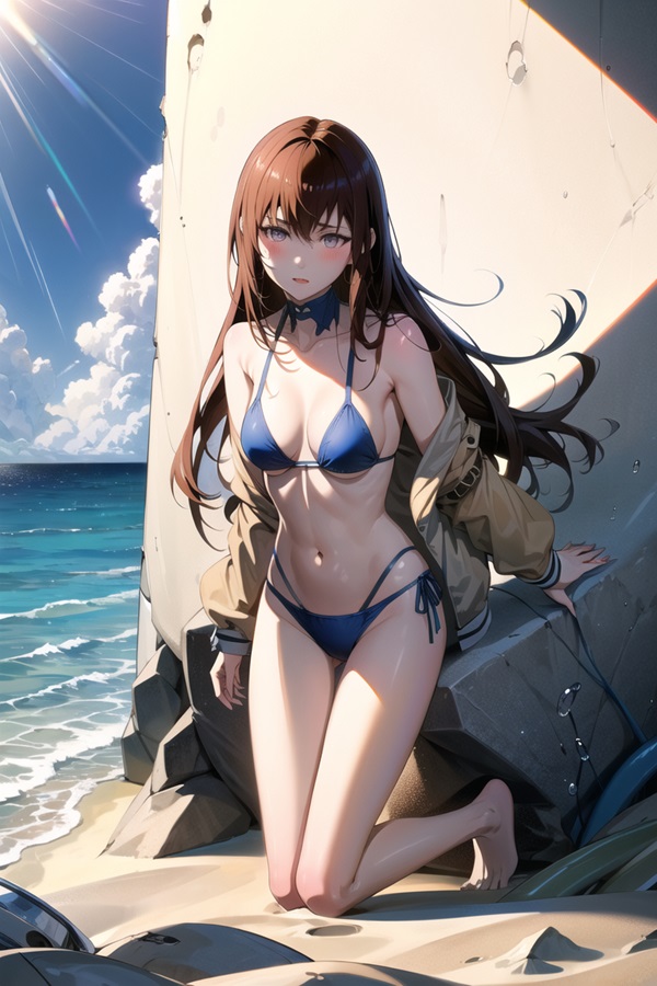 Ảnh Makise Kurisu bikini 12