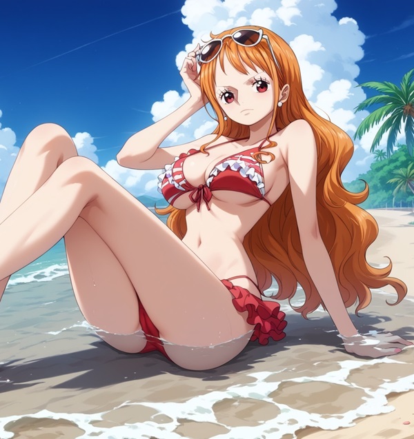 Ảnh Nami hentai bikini 4