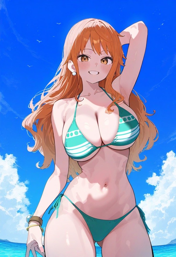 Ảnh Nami hentai bikini 8