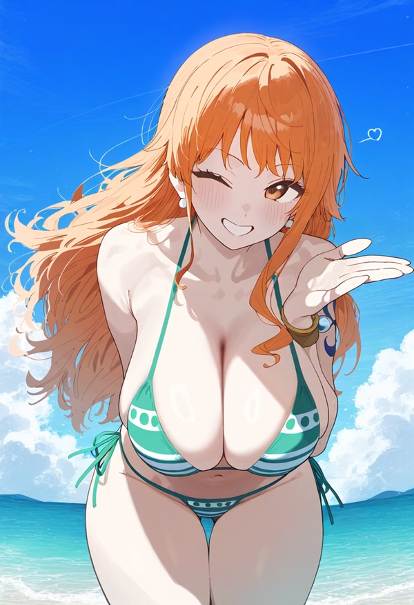 Ảnh Nami hentai bikini 9