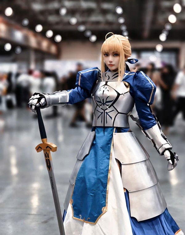 Ảnh Saber cosplay 3