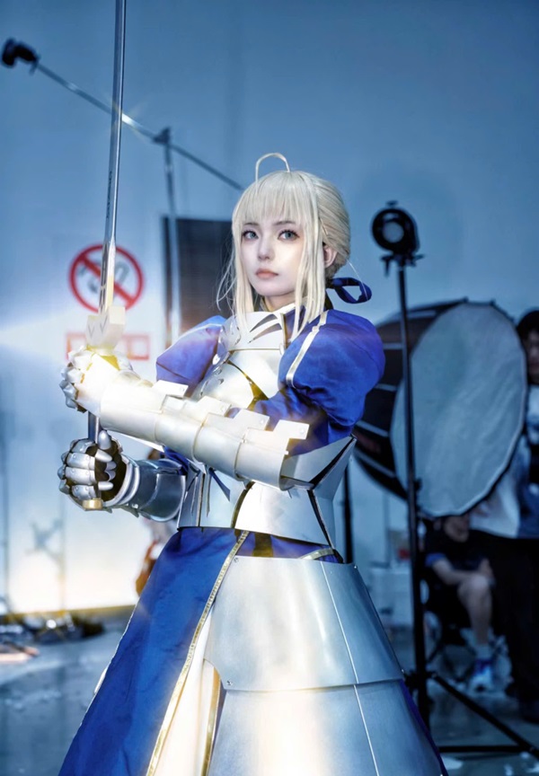 Ảnh Saber cosplay 4