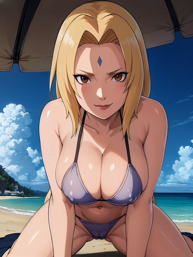 Ảnh Tsunade Senju bikini 8