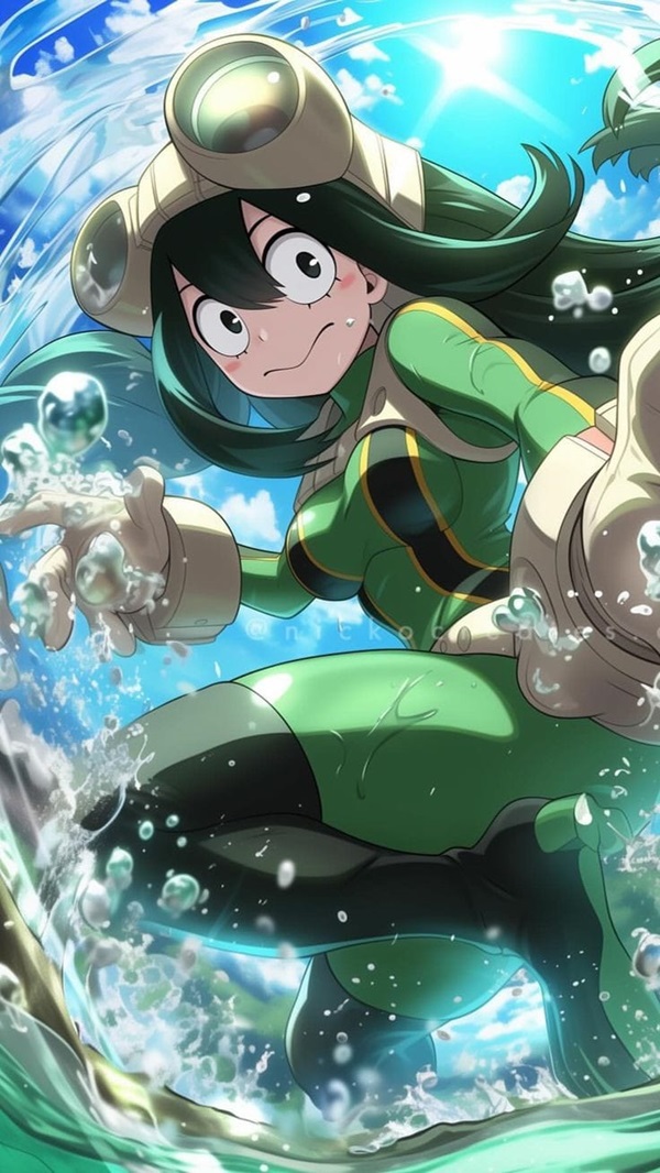 Ảnh Tsuyu Asui cute 1