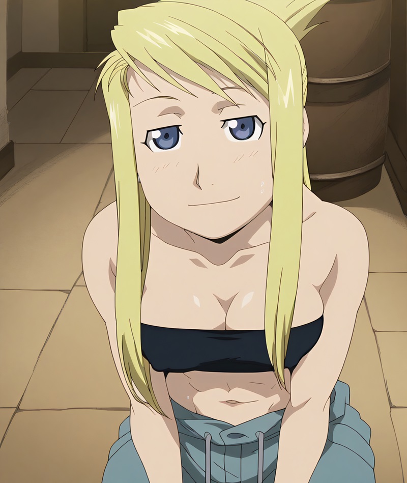 Ảnh Winry Rockbell hentai 8