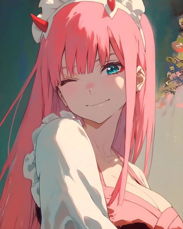 Ảnh Zero Two đáng yêu 10