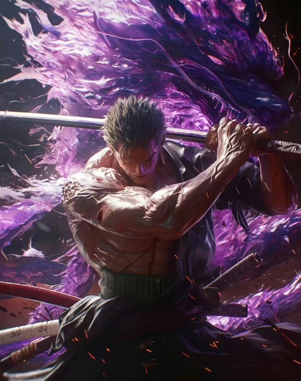 Ảnh zoro ngầu 3D 8