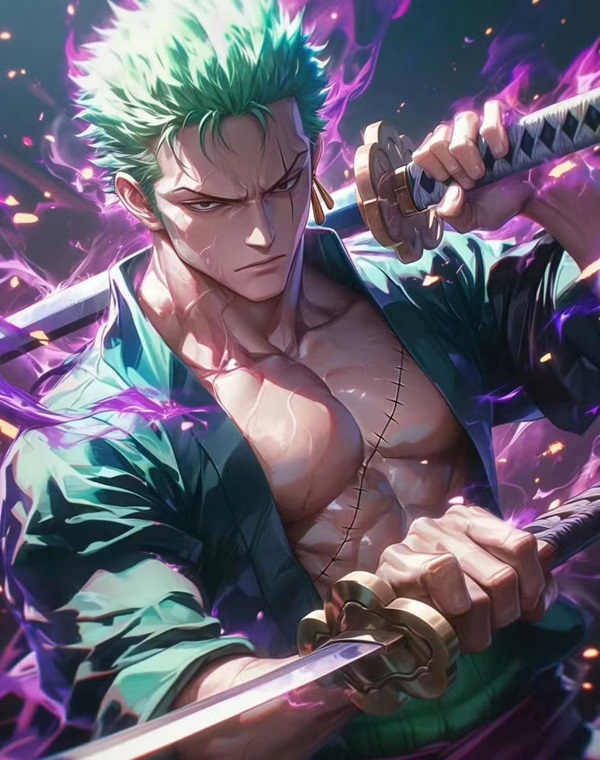 Ảnh zoro ngầu 3D 9