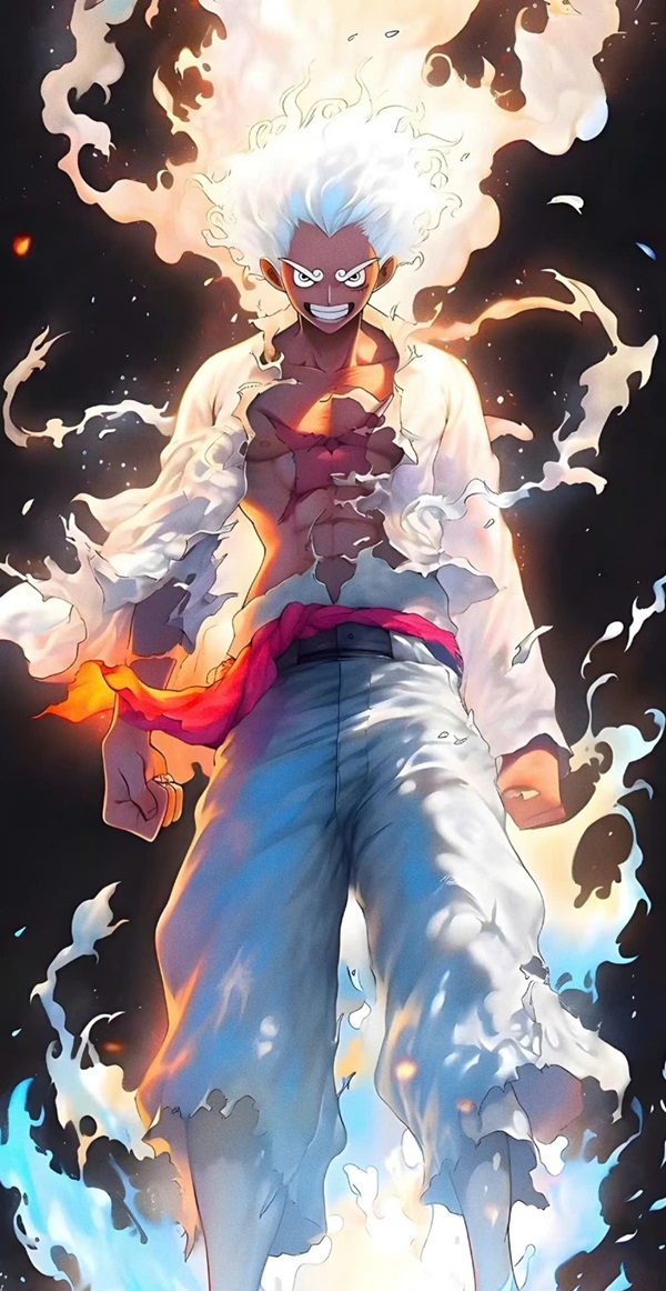 Ảnh Luffy gear 5 3