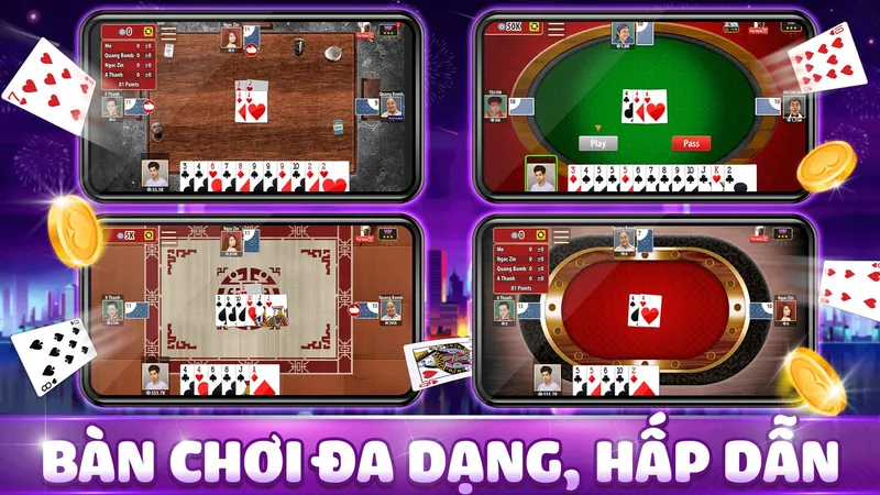 Nạp tiền dễ dàng để chơi game bài tại top nhà cái uy tín