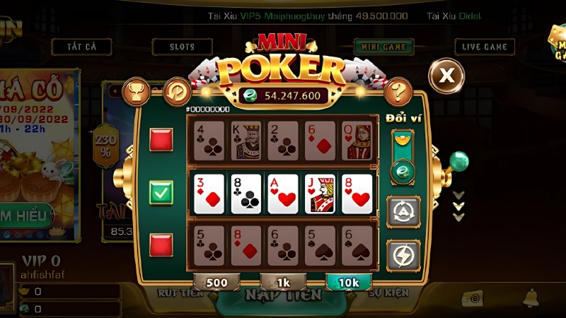 Tại Sao Mini Poker Iwin Là Lựa Chọn Hoàn Hảo Để Thư Giãn?