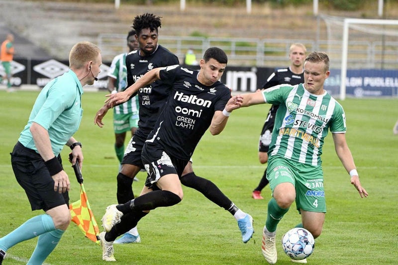 Phạt góc hấp dẫn trong trận KTP Kotka vs Inter Turku